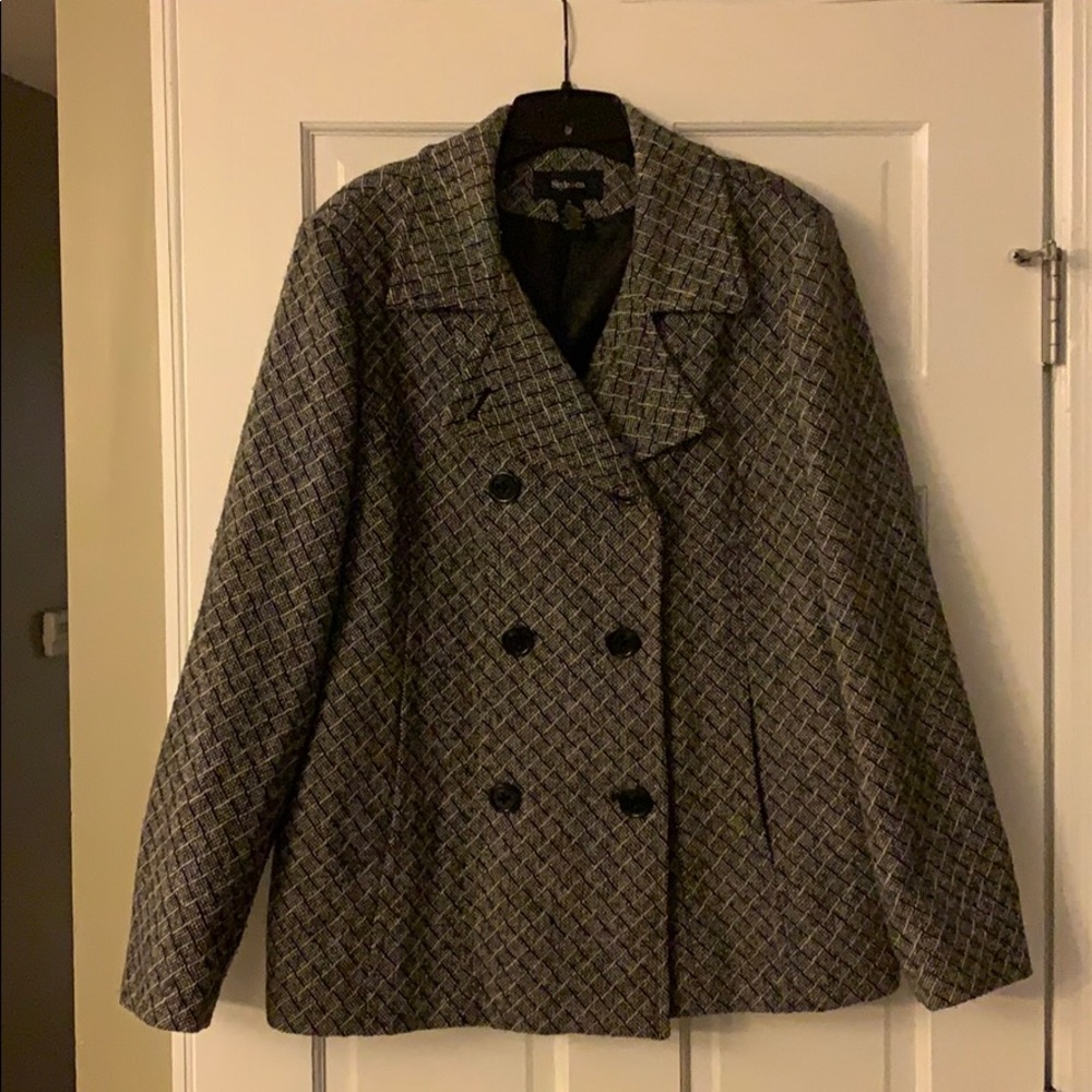Style & Co. peacoat. XL. Good condition.